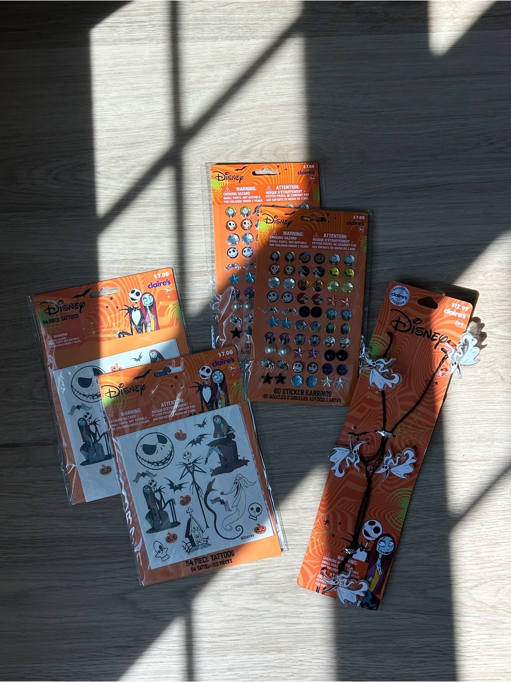 🎃 Disney x Claire’s Nightmare Before Christmas Halloween Bundle 🎃